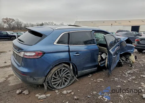 2019 Lincoln Nautilus Reserve из США, поврежденный, VIN 2LMPJ8LP0KBL11853